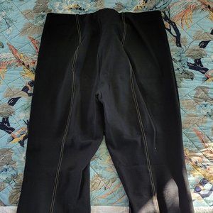 Anthropologie Crop Flare Pants - size XL